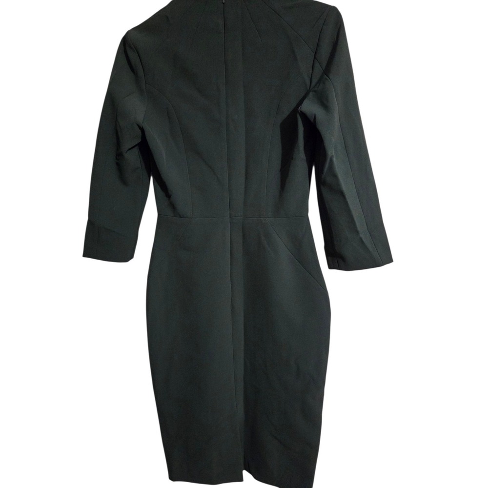 Libbey Hanover‎ Green Dress Made in London Size 2 MSRP 225.00 - Picture 2 of 4